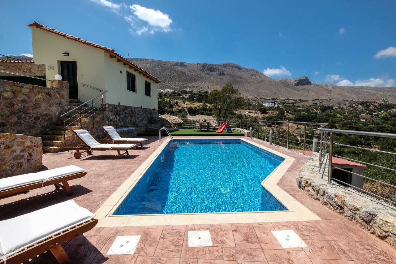 Chania Village - Charoupia & Daphne Villas - Private Pools Afrata Экстерьер фото